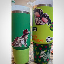 Load image into Gallery viewer, Leash Bondage Pinup Sticker