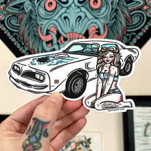 Load image into Gallery viewer, Pontiac Trans Am Pinup Sticker