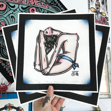 Load image into Gallery viewer, Bent Back Pinup Print
