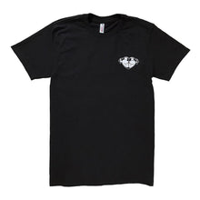 Load image into Gallery viewer, American traditional tattoo flash butt heart tee.