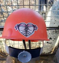 Load image into Gallery viewer, American Traditional tattoo flash Valentine Sweetheart Scrunch Butt Booty Heart watercolor sticker.