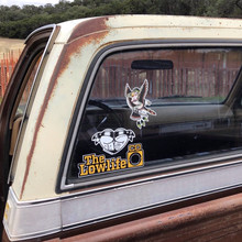 Load image into Gallery viewer, American traditional tattoo flash Illustration Eagle Skateboard Pinup watercolor sticker.