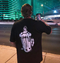 Load image into Gallery viewer, American traditional tattoo flash beer girl pinup tee.