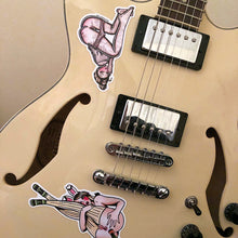 Load image into Gallery viewer, American traditional tattoo flash naughty Sweet Dreams Pinup watercolor sticker.
