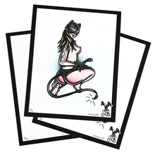 Load image into Gallery viewer, Cat Lady Pinup Print
