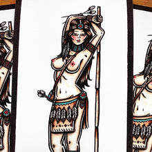 Load image into Gallery viewer, Cherokee Pinup Print
