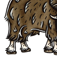 Load image into Gallery viewer, Musk Ox Original Painting
