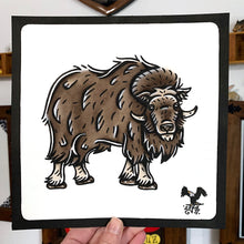 Load image into Gallery viewer, Musk Ox Original Painting
