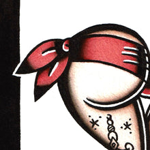 Load image into Gallery viewer, Pink Scrunch Butt Heart Original Painting
