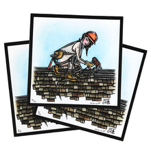 Load image into Gallery viewer, Roofer Pinup Print
