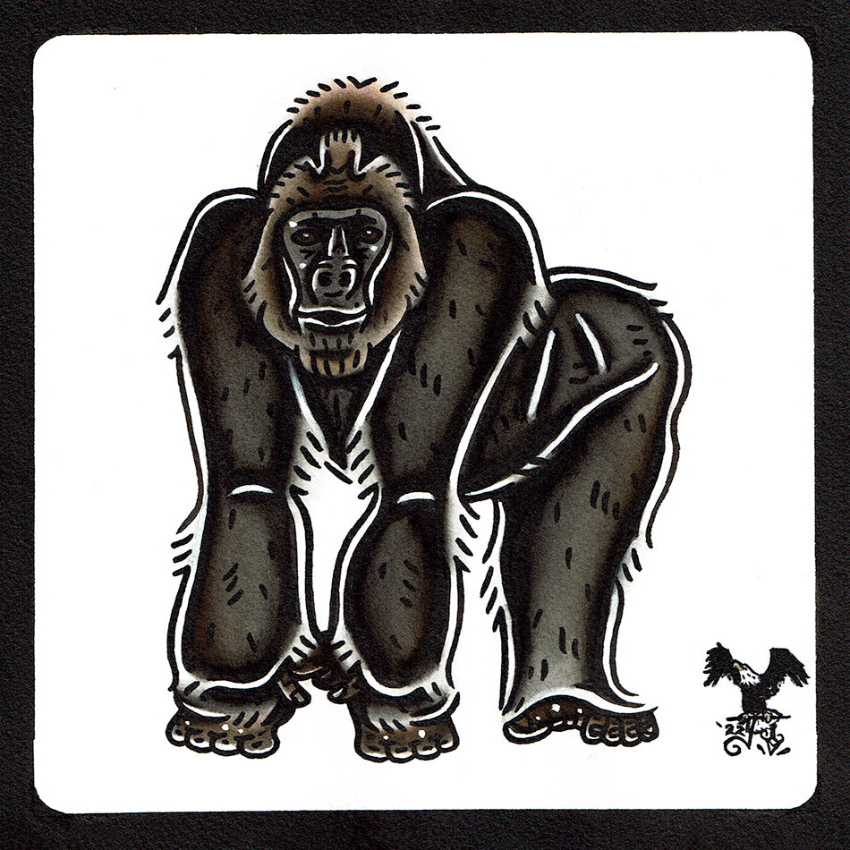 Gorilla Original Painting