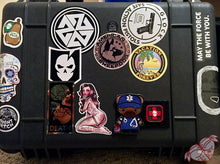 Load image into Gallery viewer, American traditional tattoo flash True Love Pinup sticker.
