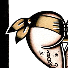 Load image into Gallery viewer, Yellow Scrunch Butt Heart Original Painting
