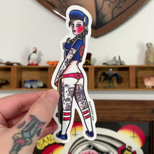 Load and play video in Gallery viewer, Skateboard Pinup Sticker
